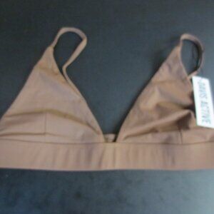 DAVIS ACTIVE WOMEN'S BIKINI SWIM TOP IN CHOCOLATE BROWN - SIZE LARGE/XLARGE
